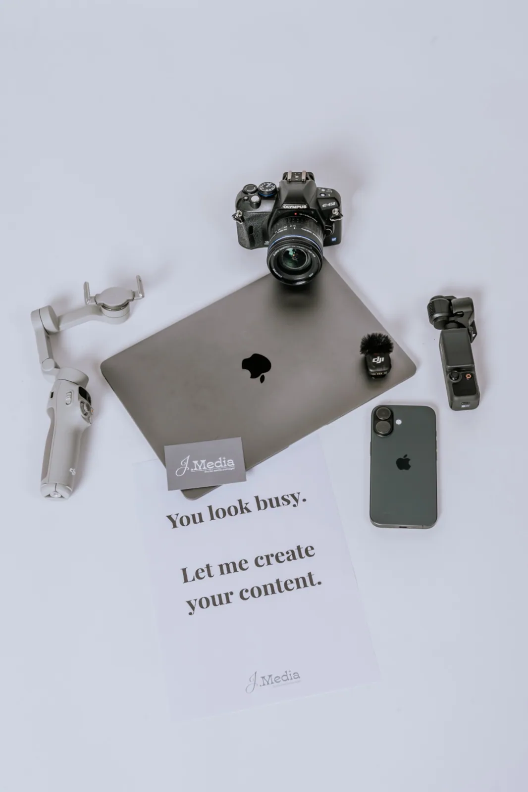 Videocamera voor het maken van korte social media video's